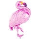 Folinis balionas "Flamingas" (70x95cm)